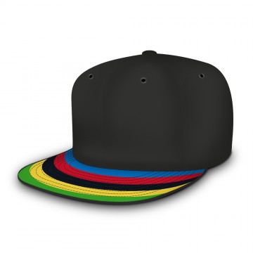 Black Snapback Cap