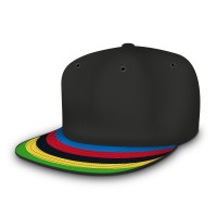 Black Snapback Cap